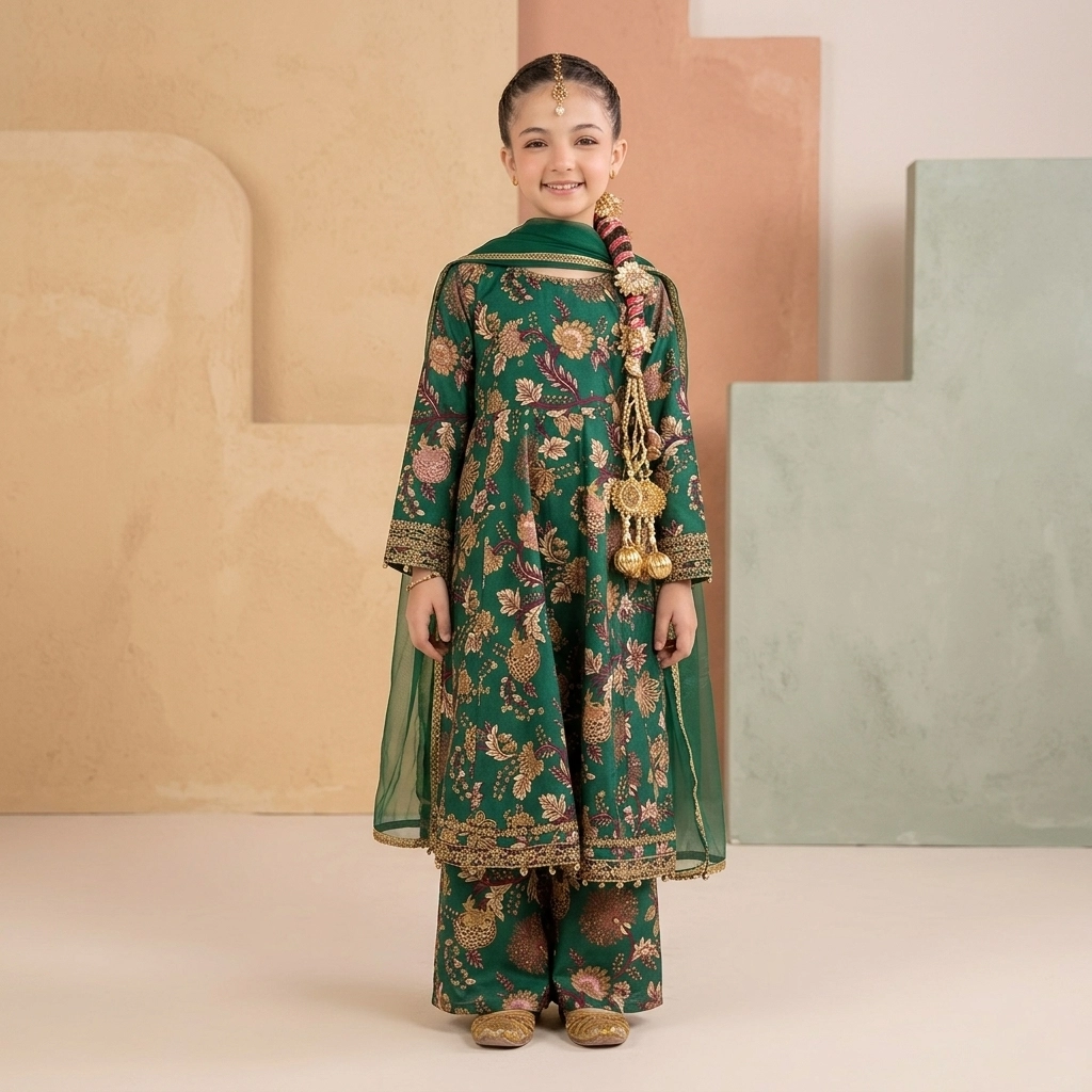 green childern cloths